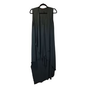 Elegant Sleeveless Dark Green Dress BCBGMAXAZRIA Size XXS